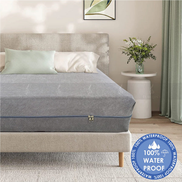 Zipper Terry Waterproof Mattress Cover