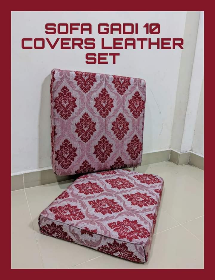 Sofa Covers Sofa Seti Cover Set 10PC Jacquard 5 Seater