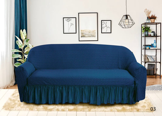 Butterfly Sofa Cover Navy