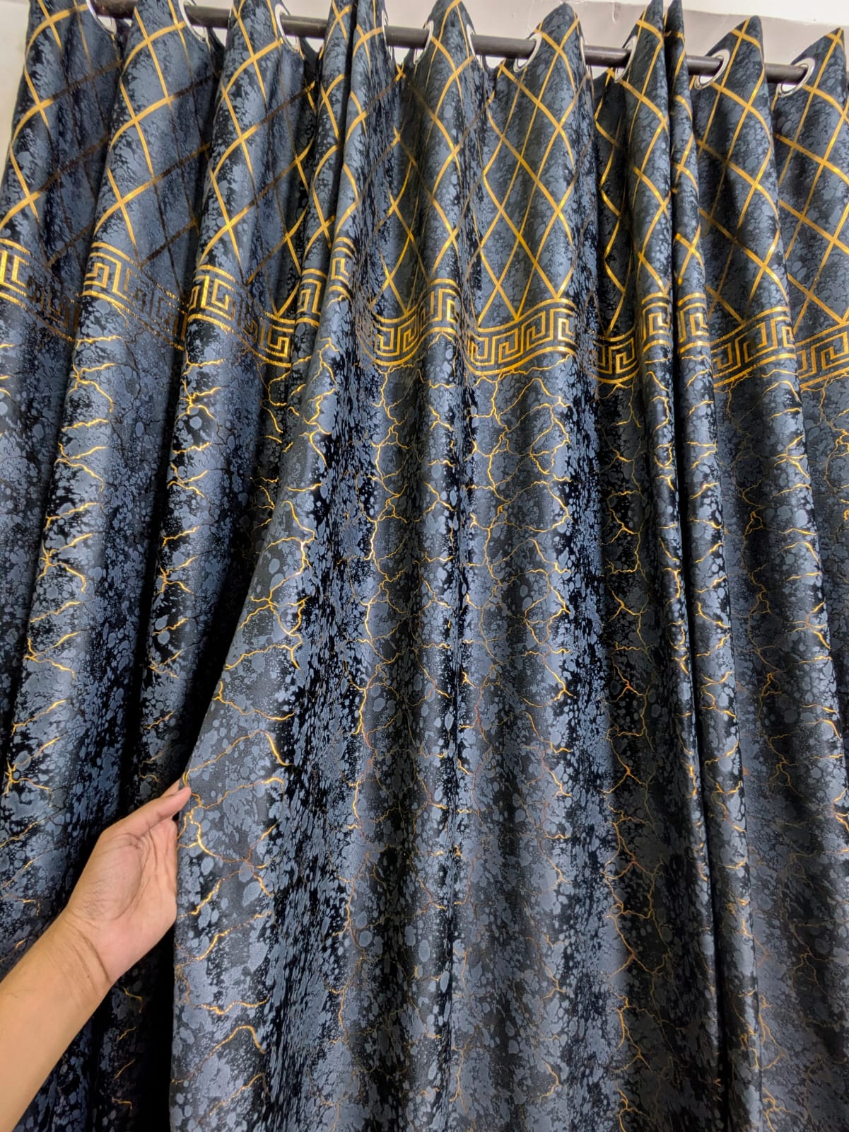 Curtains Turkish Texture Velvet