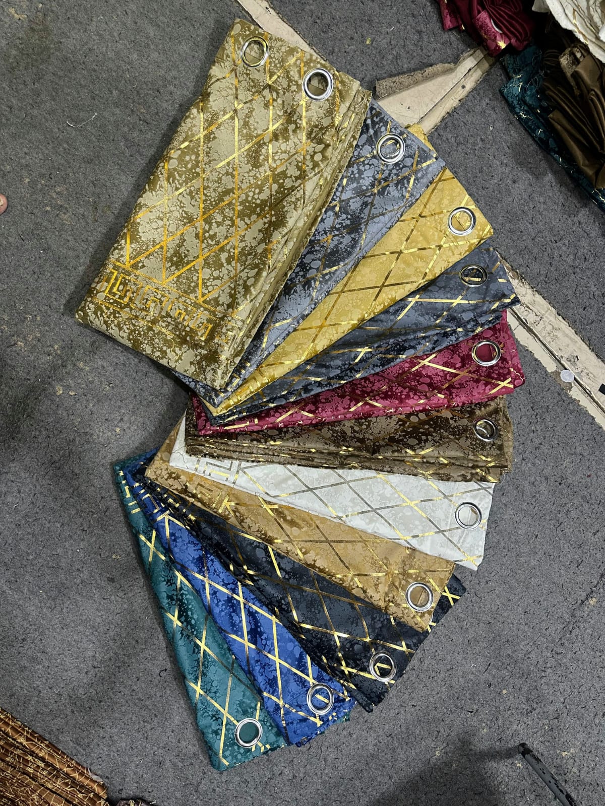 Curtains Turkish Texture Velvet