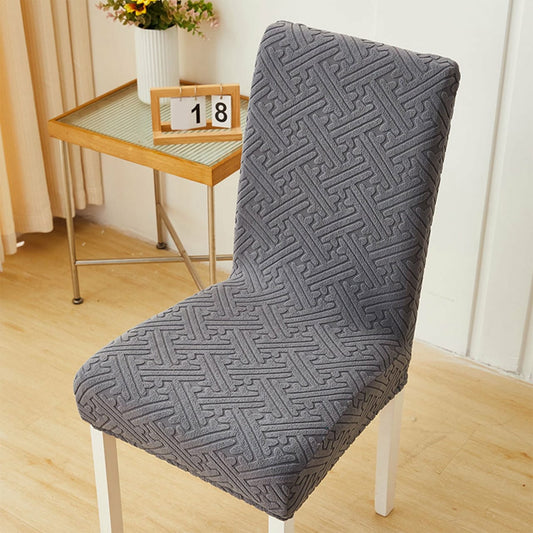 China Mazed Chair Cover Gray
