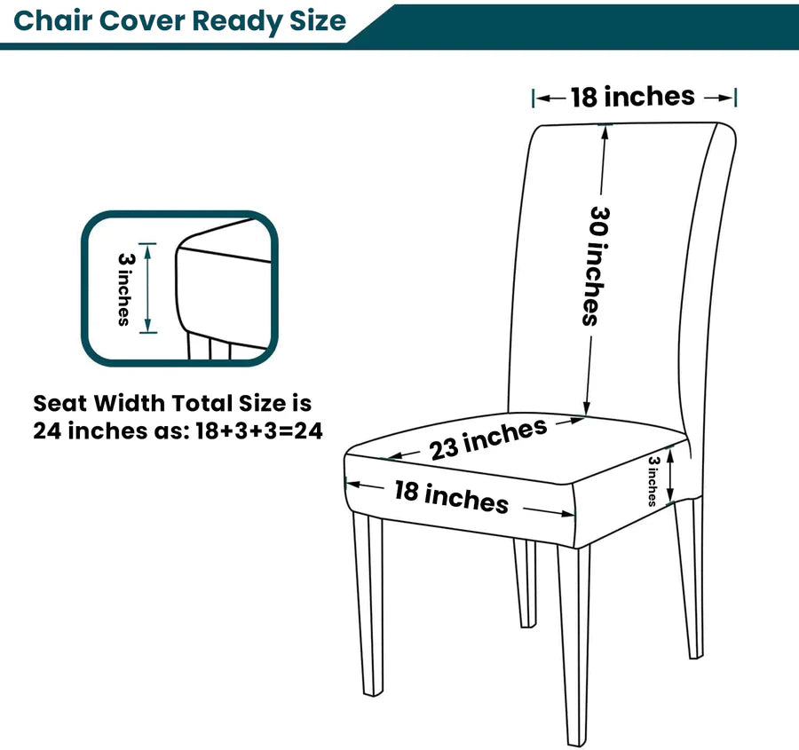 Fitted Jersey Chair Cover Skin