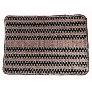 Rubber & Polyester Foot Mat - Multicolor