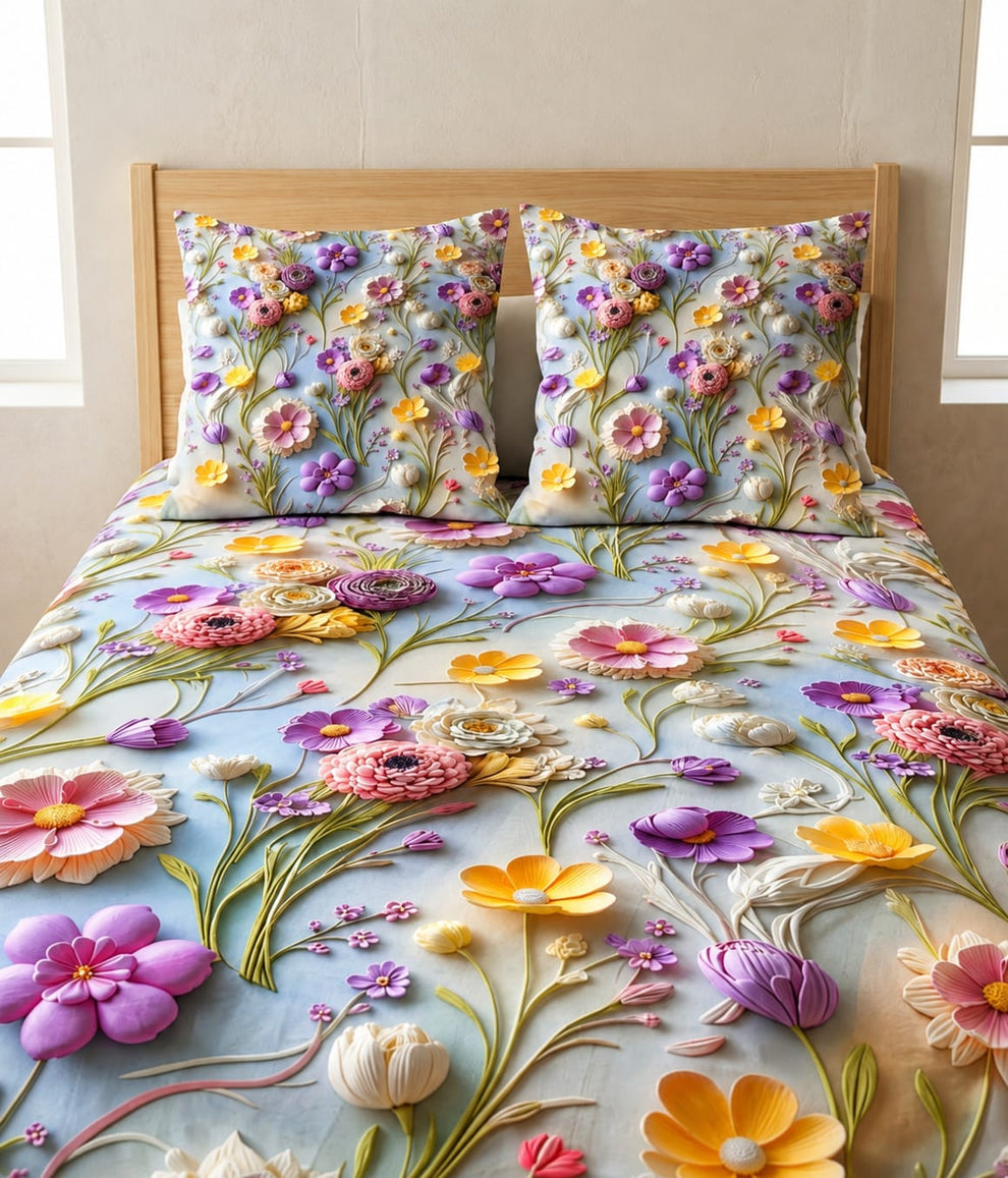 7D Printed Bedsheet | Article No. 1