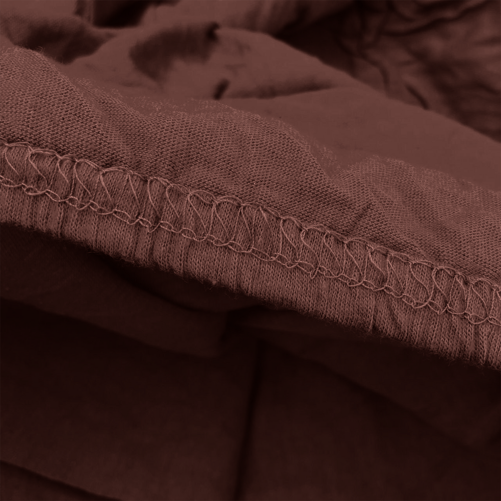 Lycra Jersey Sofa Cover Brown