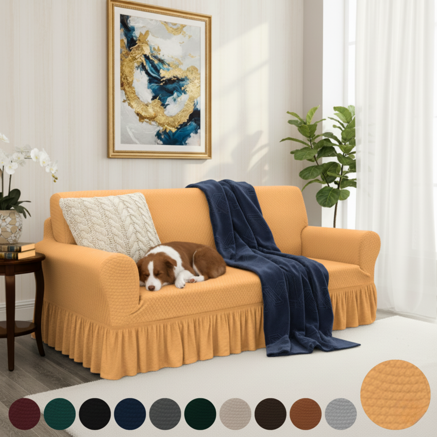 Turkish Style Bubble Sofa Cover Skin