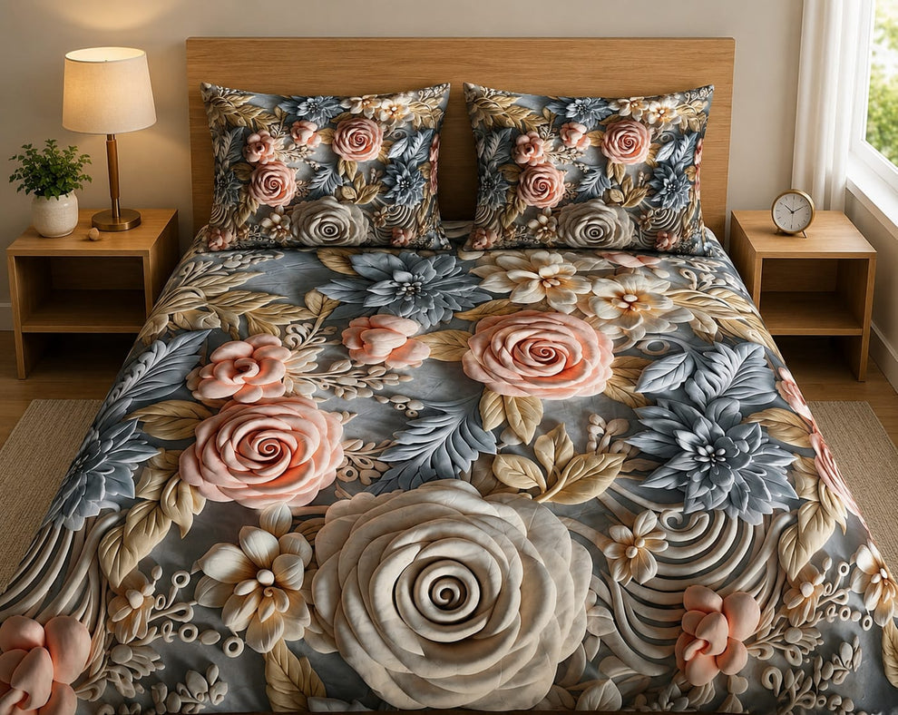 7D Printed Bedsheet | Article No. 3