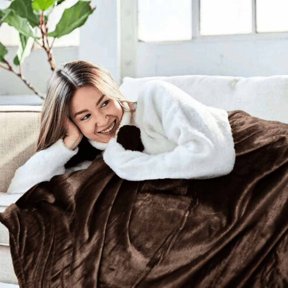 AC Blankets/Kambal Soft And LUXURIOUS Brown