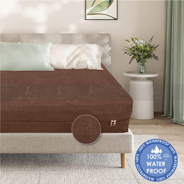 Zipper Terry Waterproof Mattress Cover