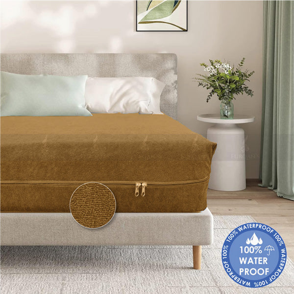Zipper Terry Waterproof Mattress Cover