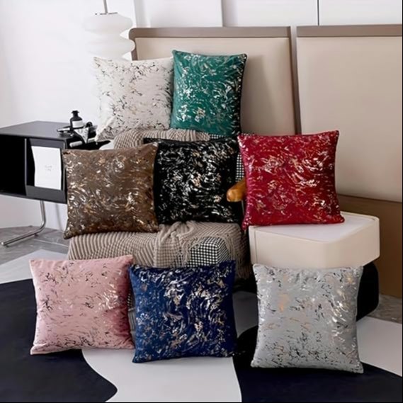 Turkish Texture Velvet Cushion Cover