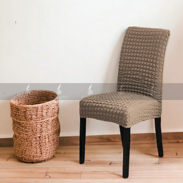 Fitted Style Bubble Stuff Chair Cover (Mouse Color)