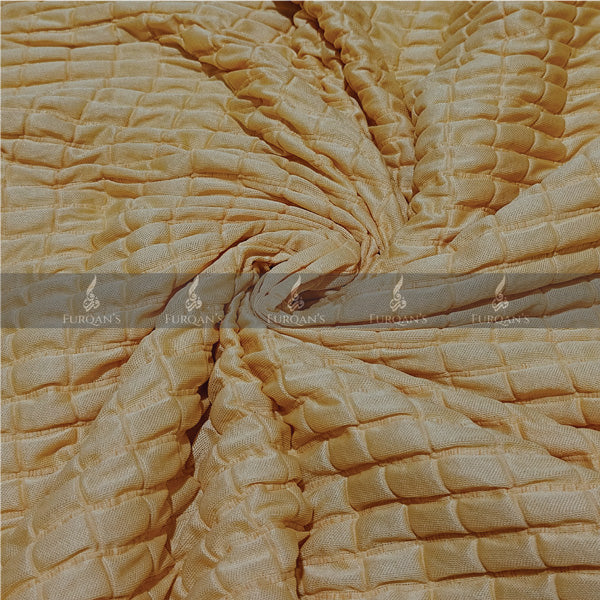 Fitted Style Bubble Stuff Chair Cover (Skin Color)