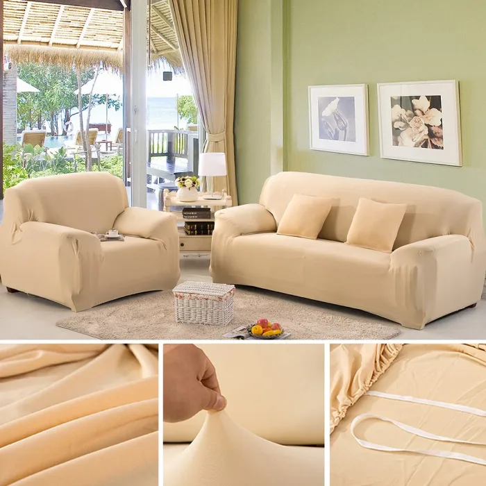 Jersey Sofa Come Bed Cover 3 Seater – Dust Proof - Image 5