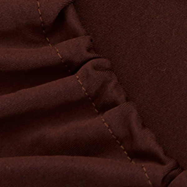 Lycra Jersey Sofa Cover Dark Brown - Image 2