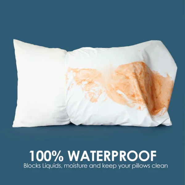 Waterproof Pillow Protector Pack Of 2 - Image 4