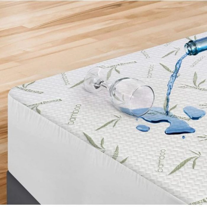 Cooling Bamboo Soft Waterproof Mattress Protector - Image 2