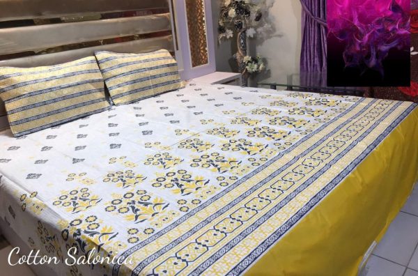 Salonika Cotton High Quality Bed Sheet