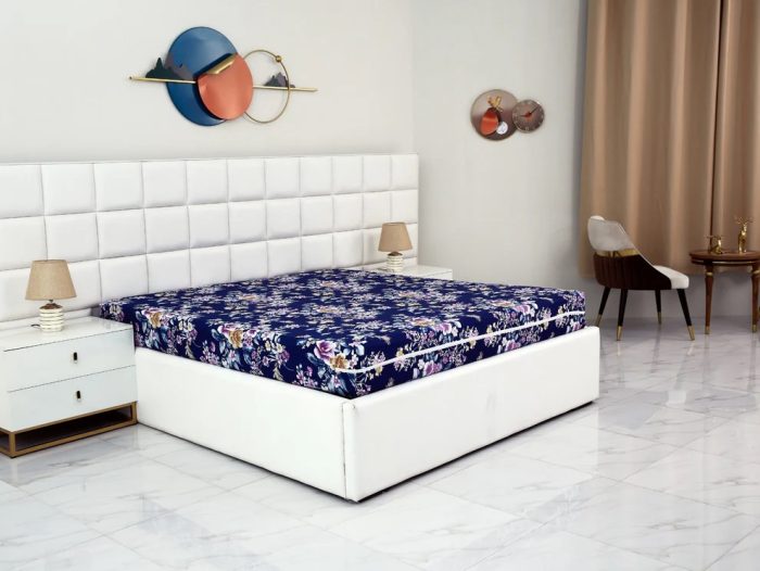 Zipper Mattress Cover Printed-Aster