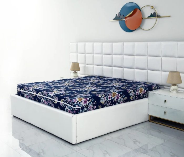 Zipper Mattress Cover Printed-Aster - Image 2