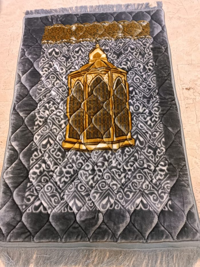 Velvet Foam Quilted Orthopedic Foam Padded Jai Namaz | Prayer Mat - Image 5