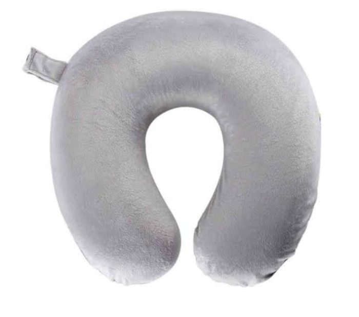 Velvet Neck Rest Pillow / Travel Pillow For Comfort & Suppor - Image 4