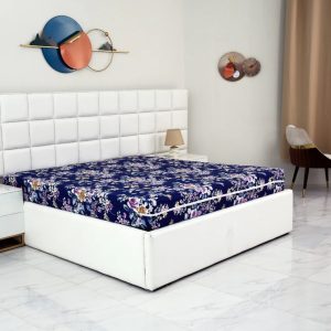 Zipper Mattress Cover Printed-Aster