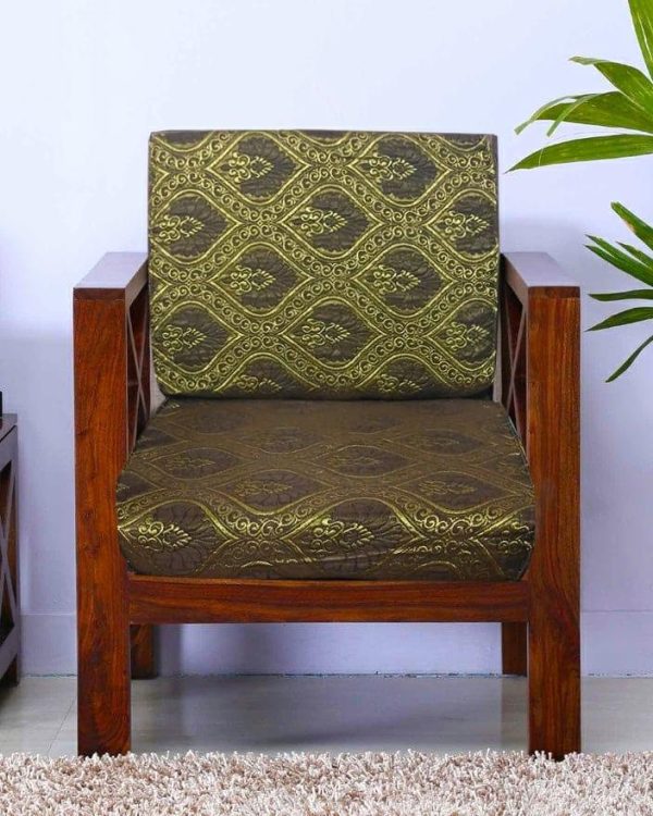 Wooden Old Style Sofa Gaddi Cover