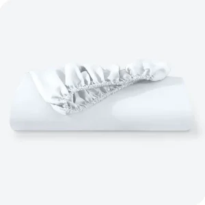 Jersey Bed Fitted Sheet - White