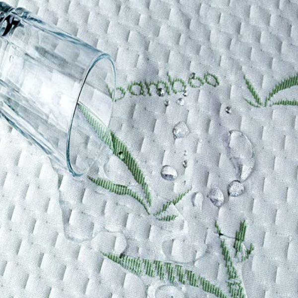 Cooling Bamboo Soft Waterproof Mattress Protector - Image 3