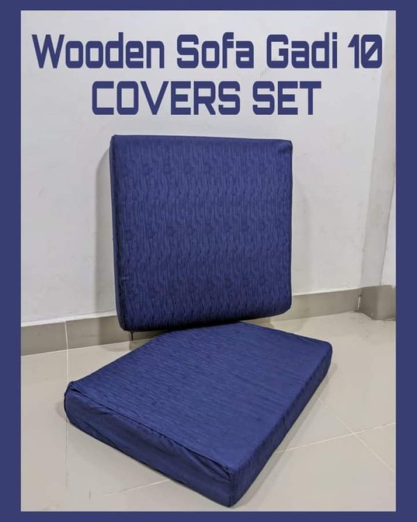 Wooden Old Style Sofa Gaddi Cover - Image 3