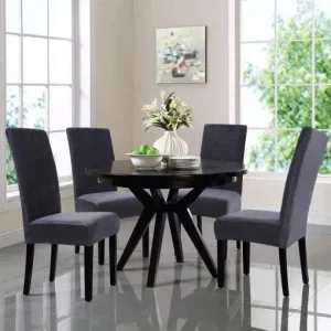Fitted Jersey Chair Cover Grey