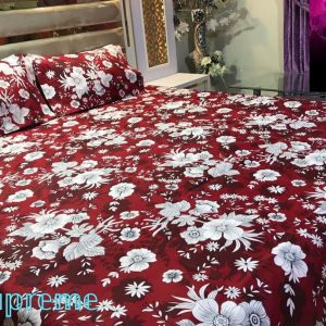 Crystal Cotton (Cotton Satin) – Bedsheet Set