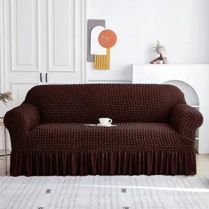 Persian Bubble Sofa Cover- Dark Brown