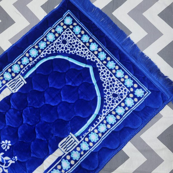 Velvet Foam Quilted Orthopedic Foam Padded Jai Namaz | Prayer Mat - Image 7