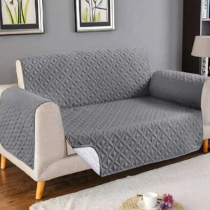 Ultrasonic Quilted Sofa Covers Grey